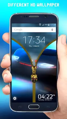 Car Zipper Lock Screen android App screenshot 4