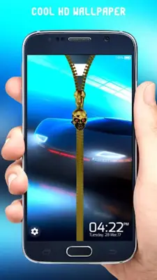 Car Zipper Lock Screen android App screenshot 5